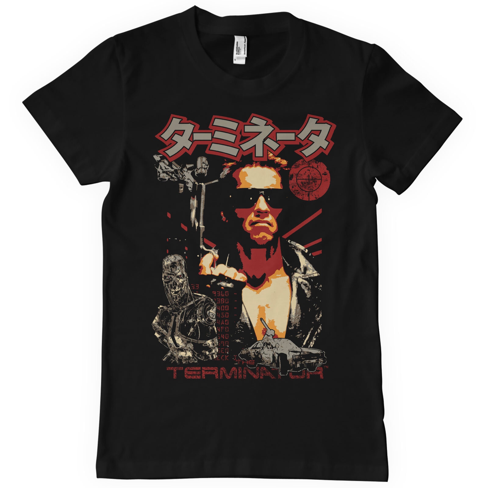 The Terminator Japanese Poster T-Shirt
