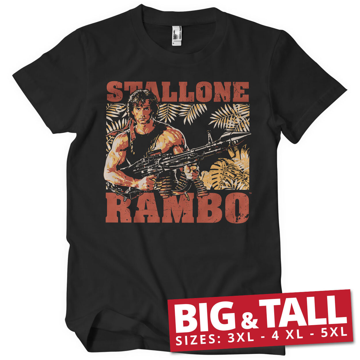 Rambo Djungle Big & Tall T-Shirt