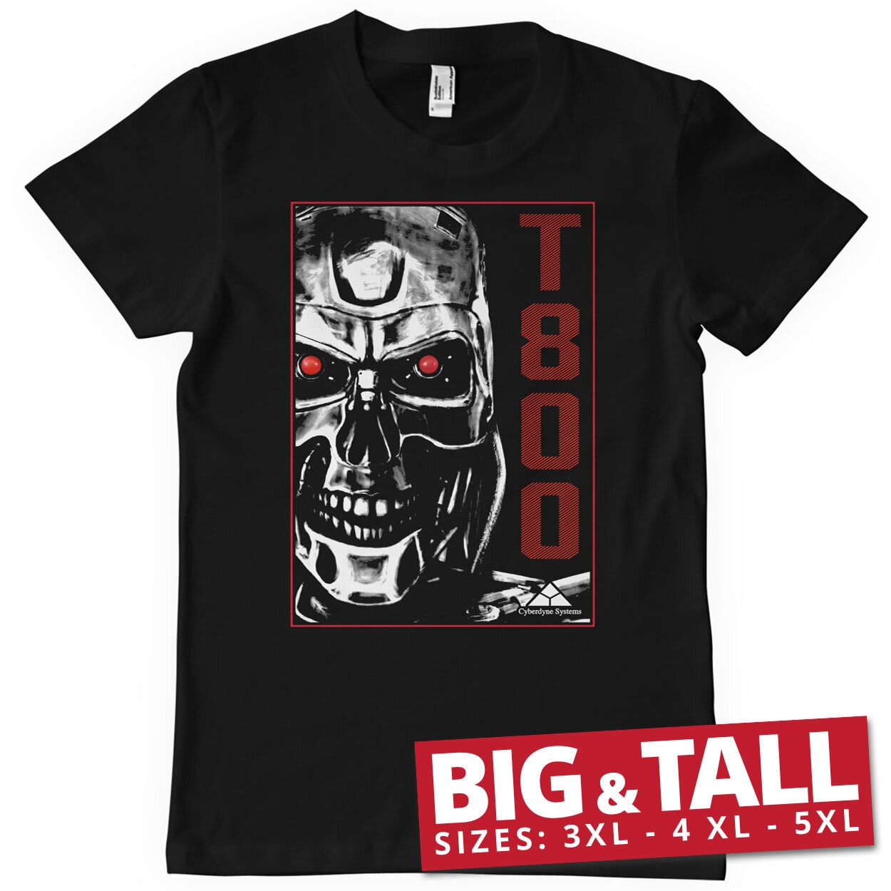 T-800 Machine Big & Tall T-Shirt