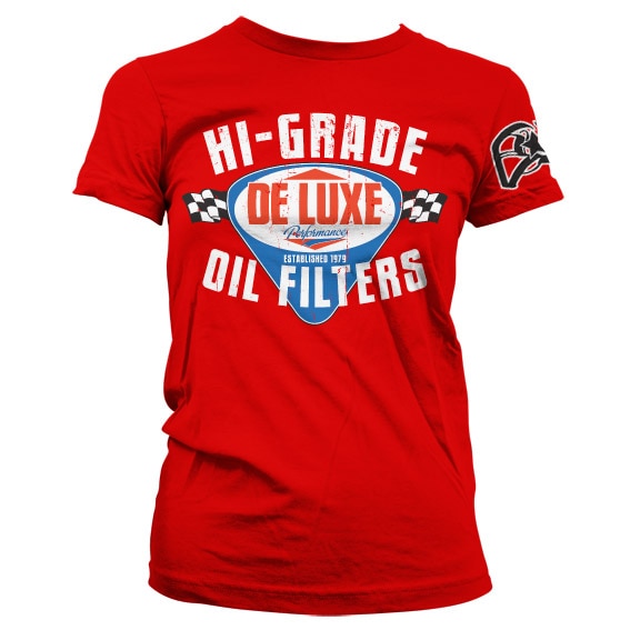 DeLuxe - High Grade Oil Filters Girly T-Shirt