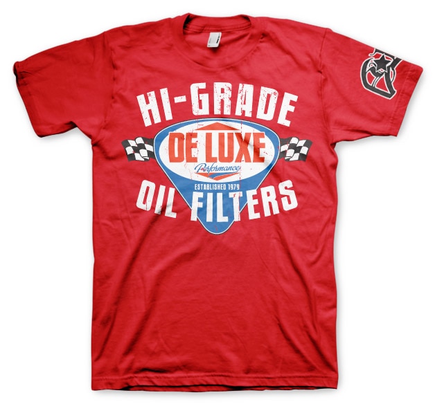 DeLuxe - High Grade Oil Filters T-Shirt