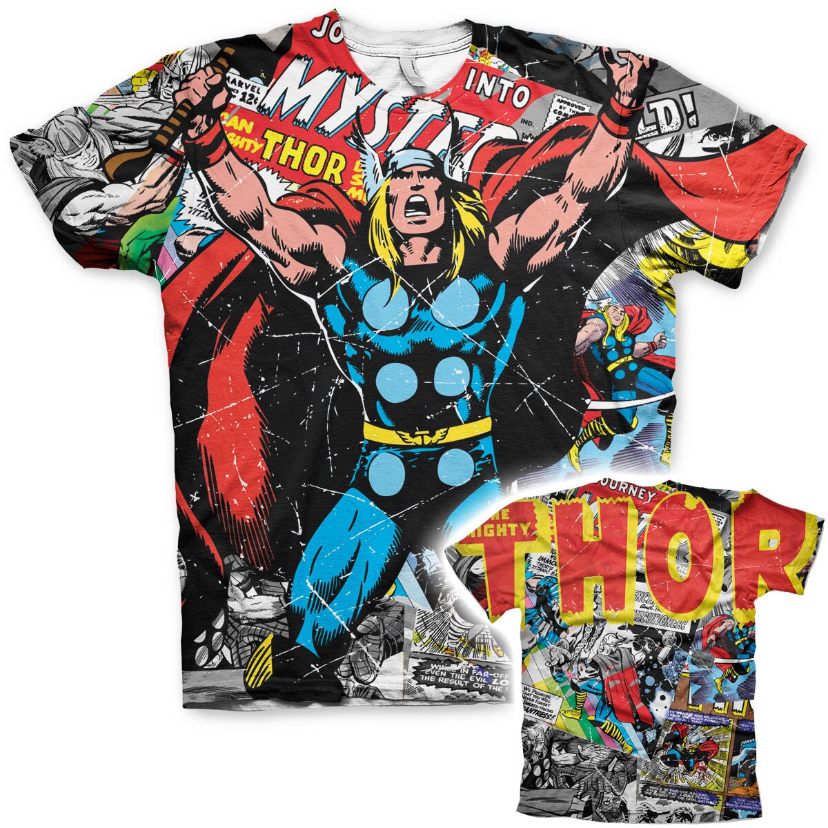 Thor Comics Allover T-Shirt