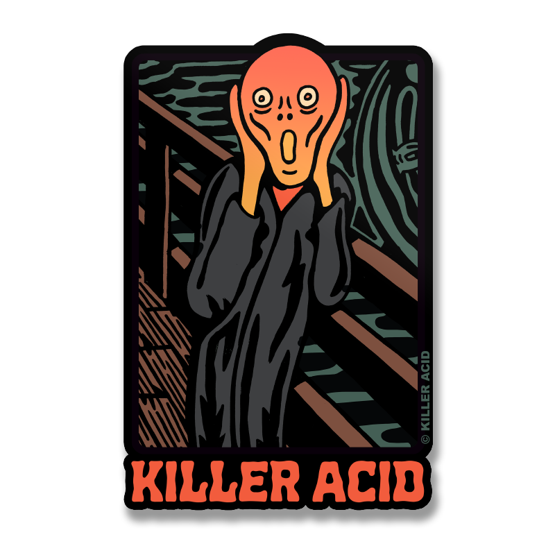Killer Acid - Scream Sticker