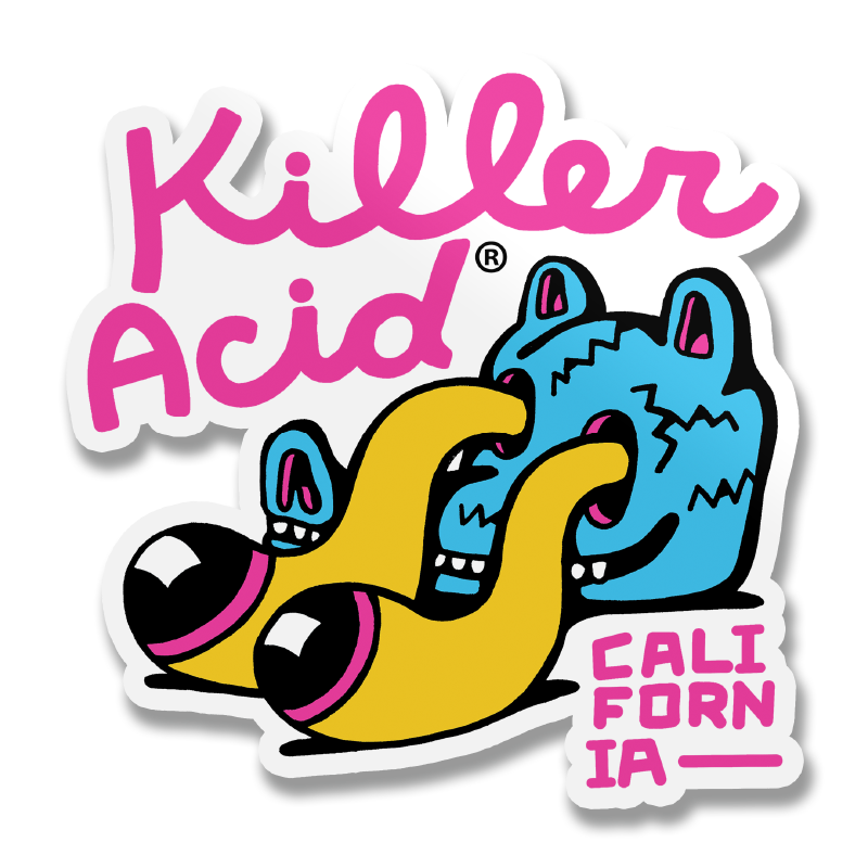 Killer Acid - Eyeball Dog Sticker