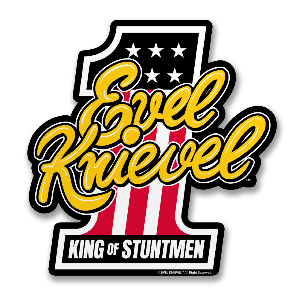 King Of Stuntmen Sticker