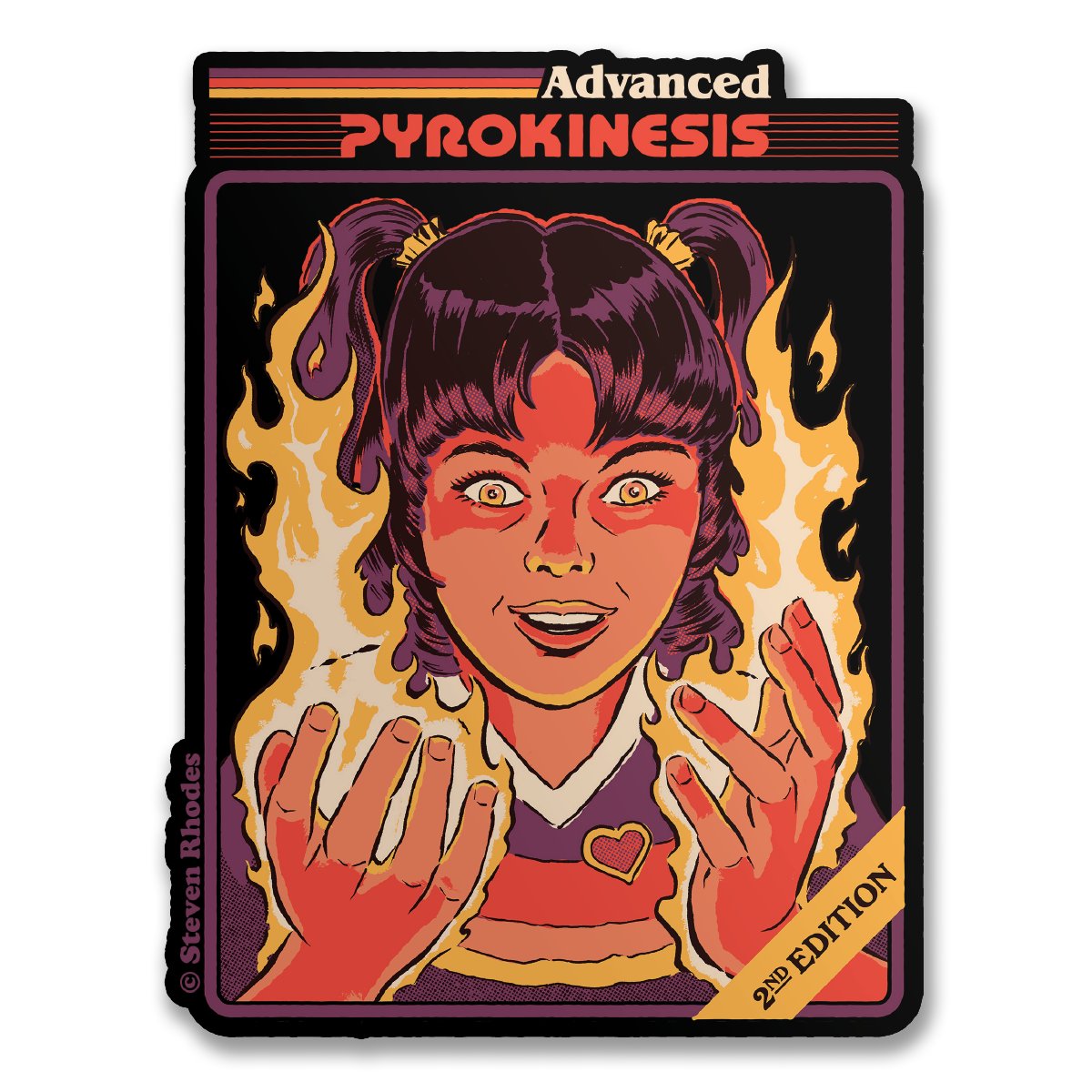 Steven Rhodes Advanced Pyrokinesis 2nd Edition Sticker
