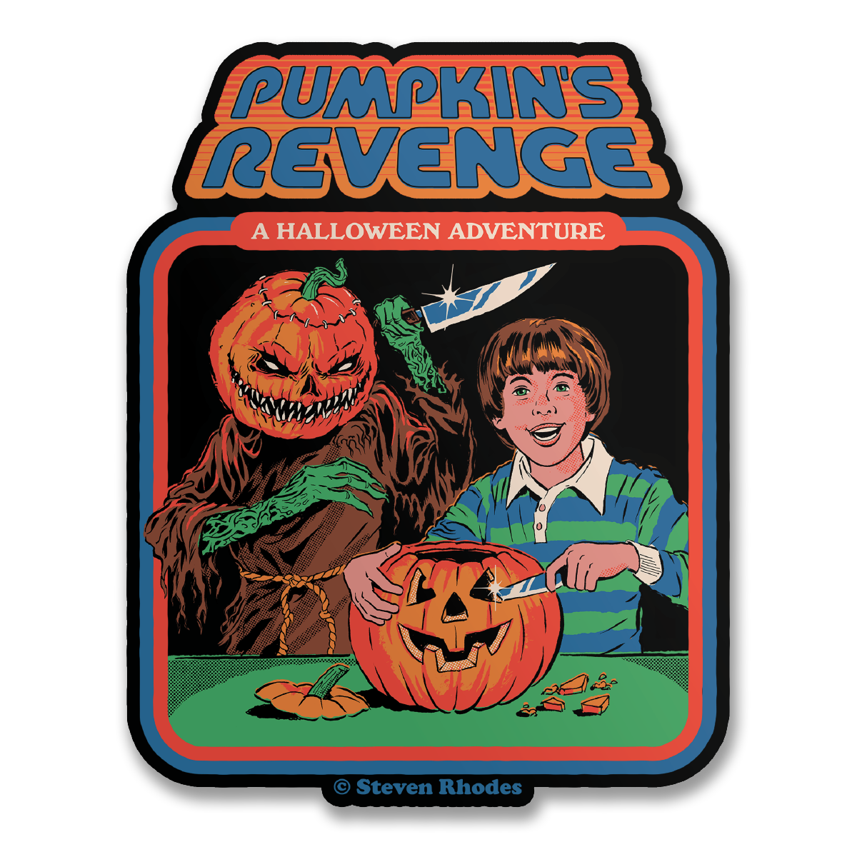 Steven Rhodes - Pumpkin's Revenge Sticker