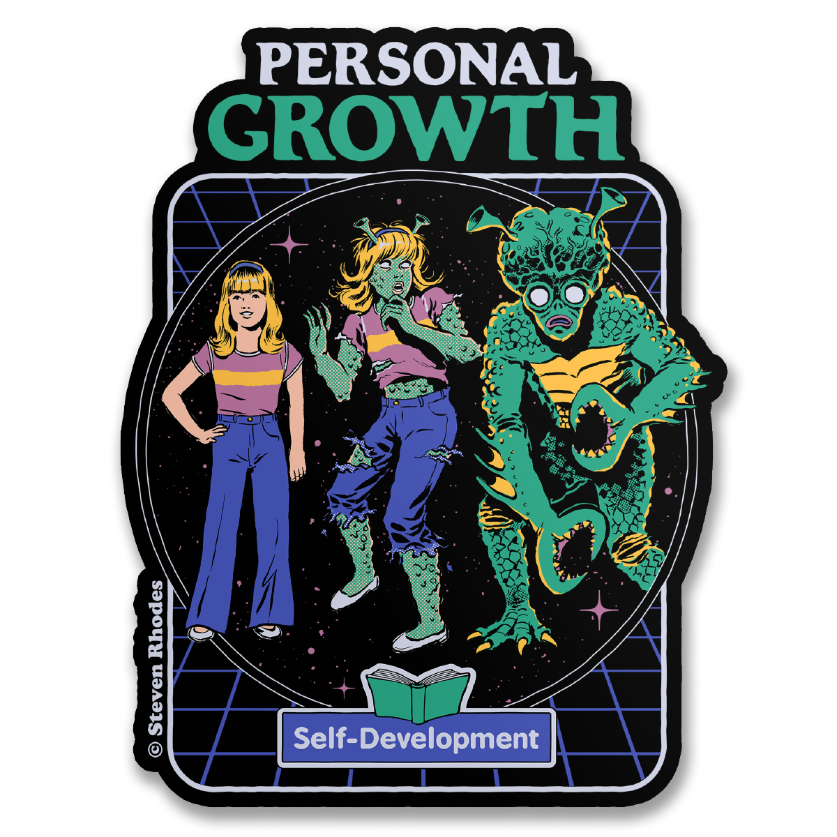 Steven Rhodes - Personal Growth Sticker
