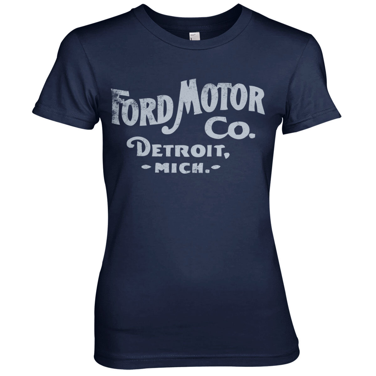 Ford Motor Company Retro Logo Girly Tee