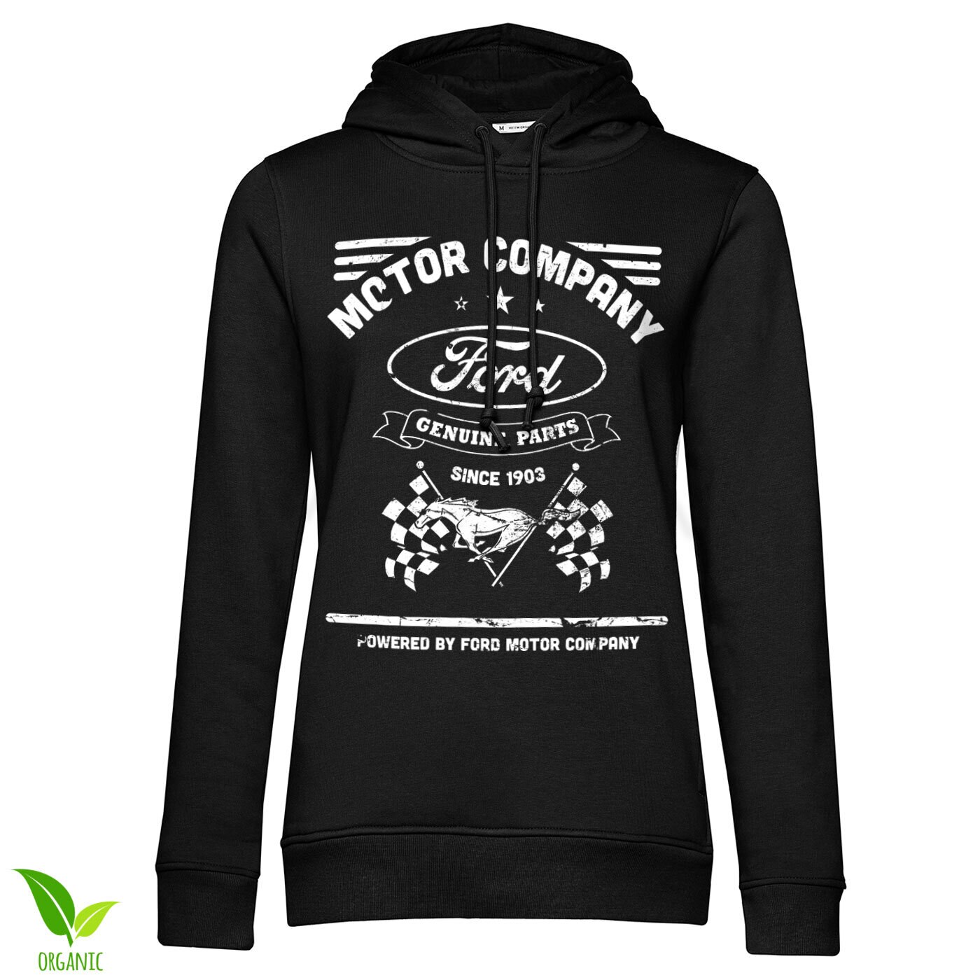 Ford - Checkers Flag Girls Hoodie