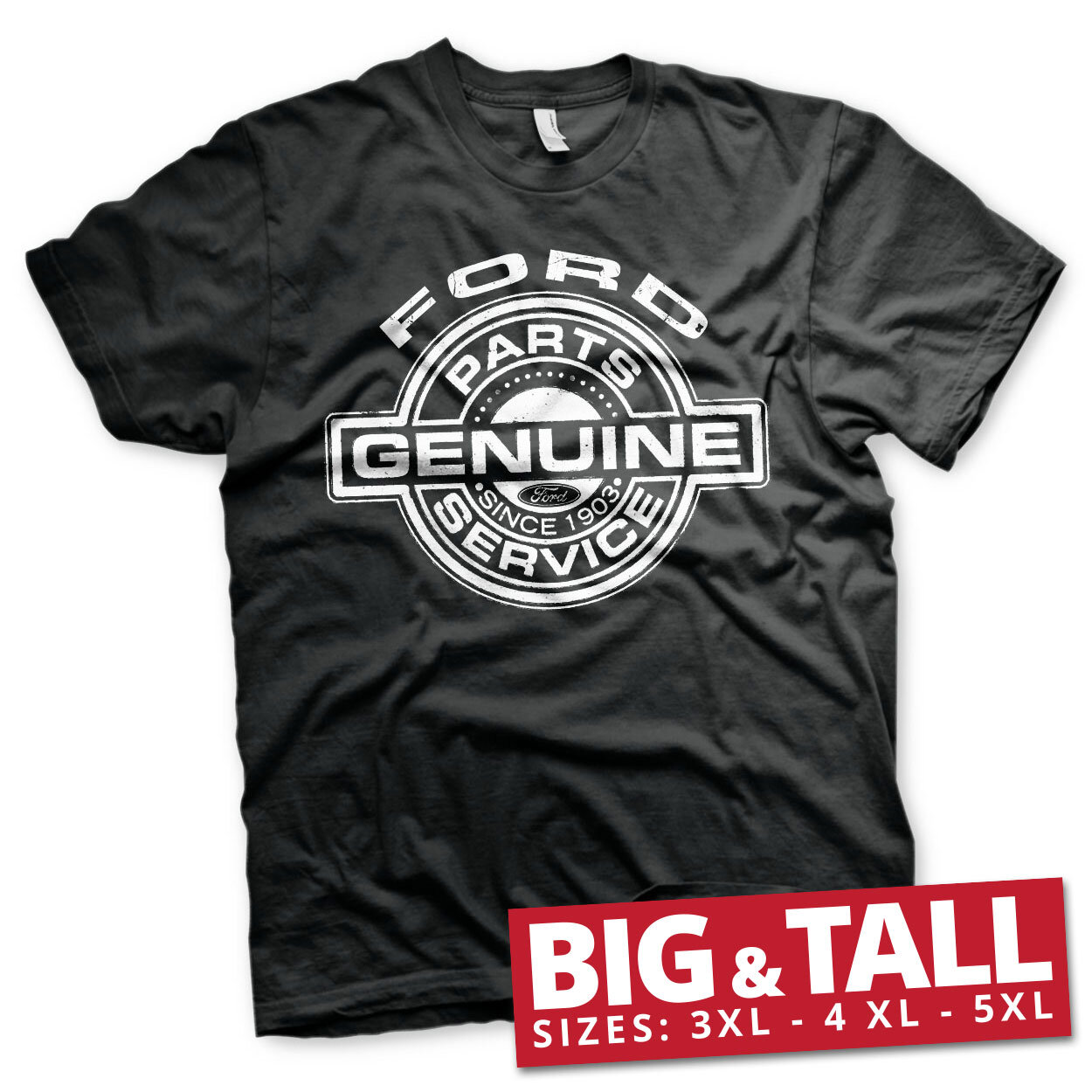 Ford - Genuine Parts And Service Big & Tall T-Shirt