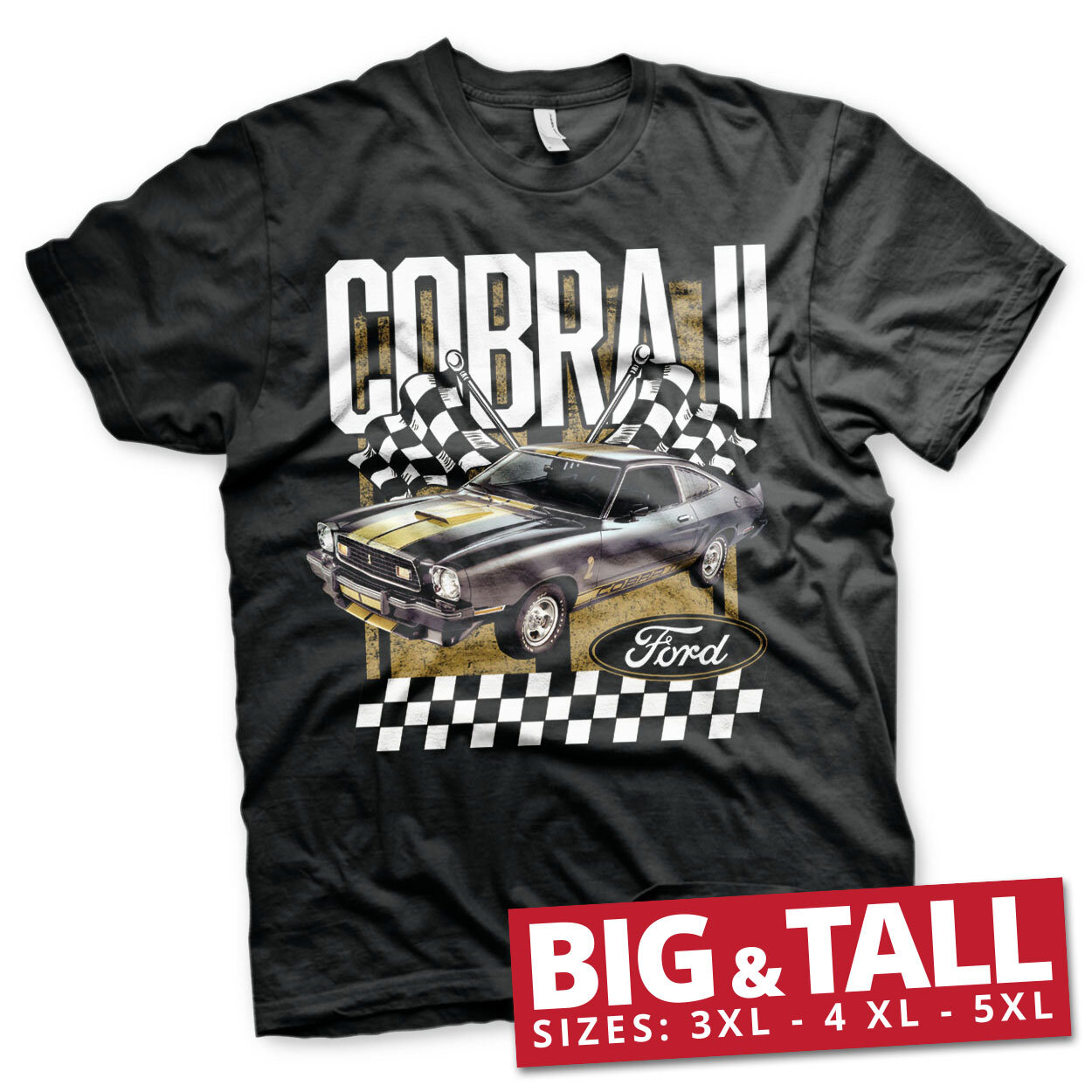 Ford Cobra II Big & Tall T-Shirt