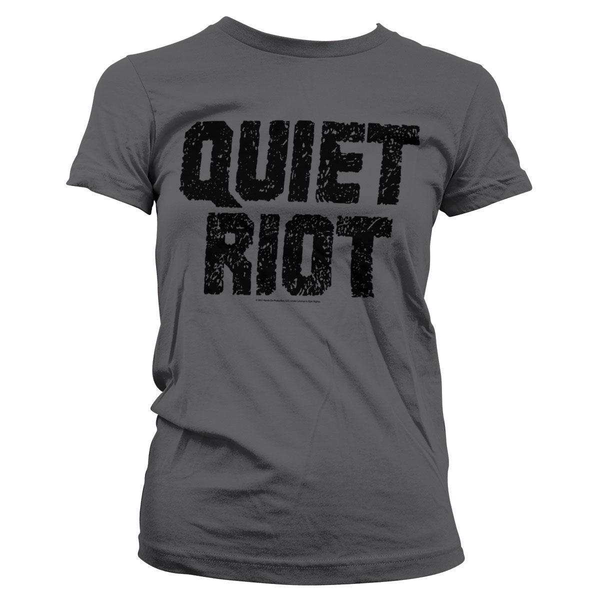 Quiet Riot Logo Girly Tee