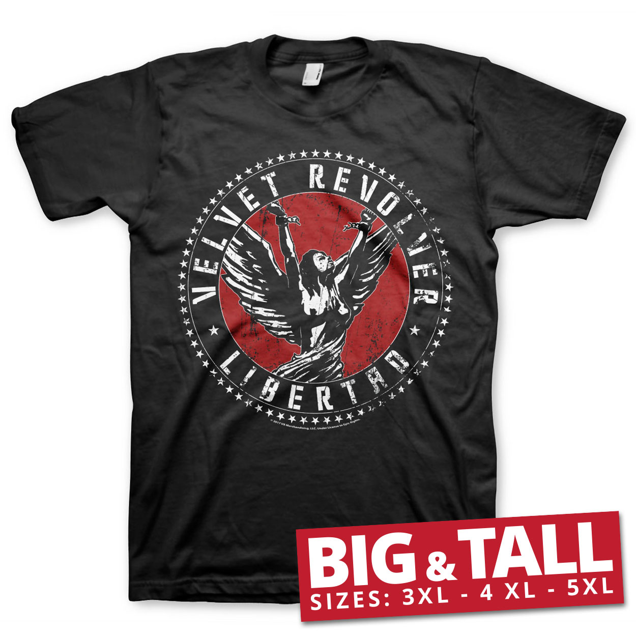 Velvet Revolver Libertad Big & Tall T-Shirt