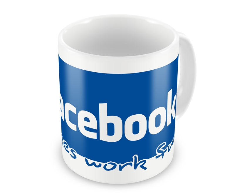 Facebook make work fun! Coffee Mug