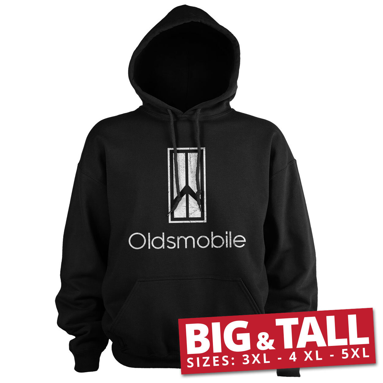 Oldsmobile Washed Logo Big & Tall Hoodie