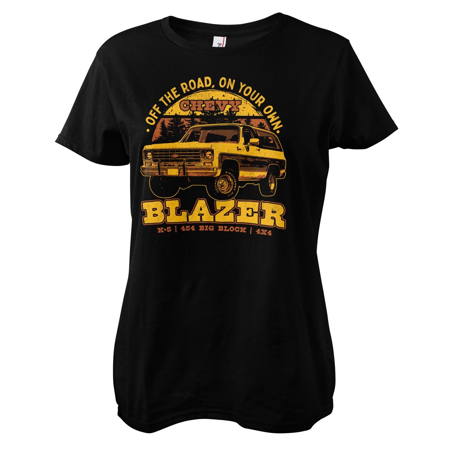 Chevy Blazer Off The Road Girly Tee