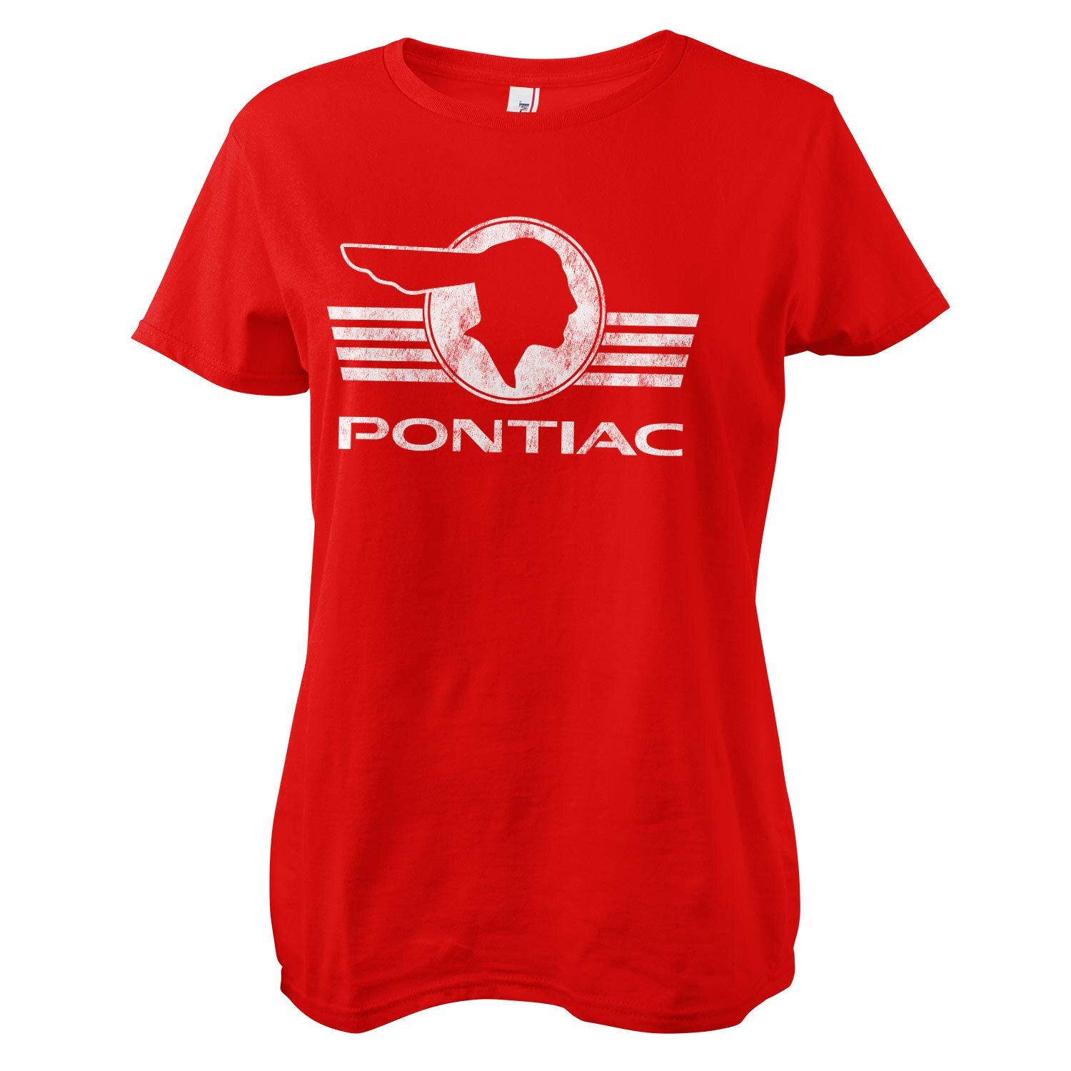Pontiac Retro Logo Girly Tee