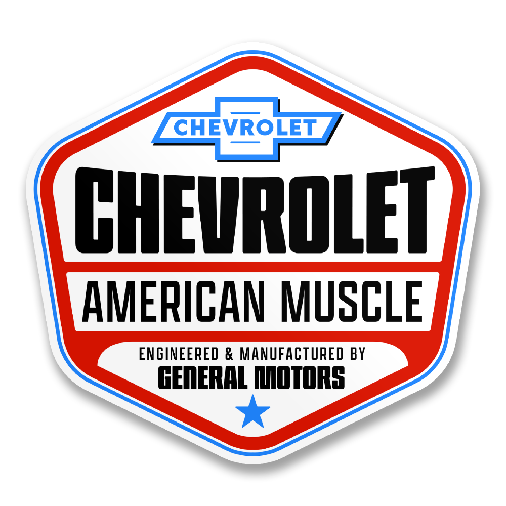 Chevrolet - American Muscle Sticker