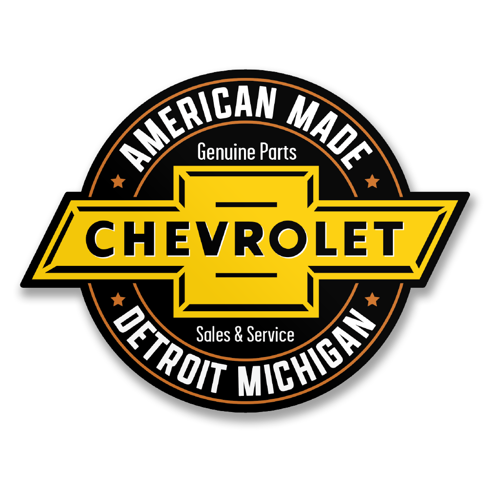 Chevrolet - American Made Sticker
