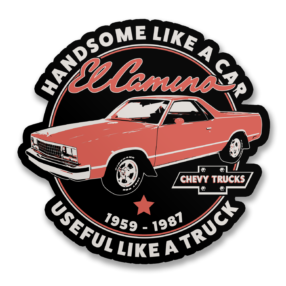 Chevy El Camino Sticker