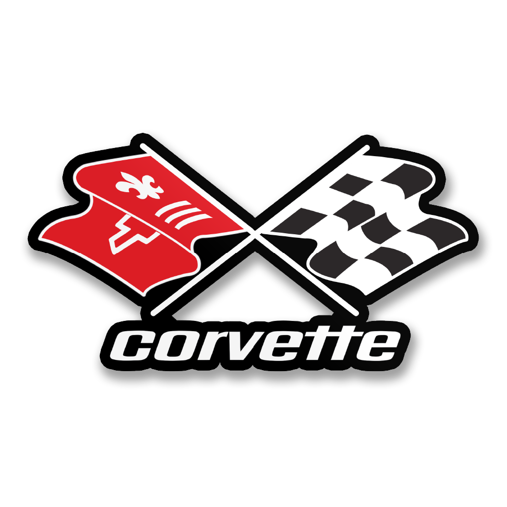 Chevrolet Corvette C3 Logo Sticker