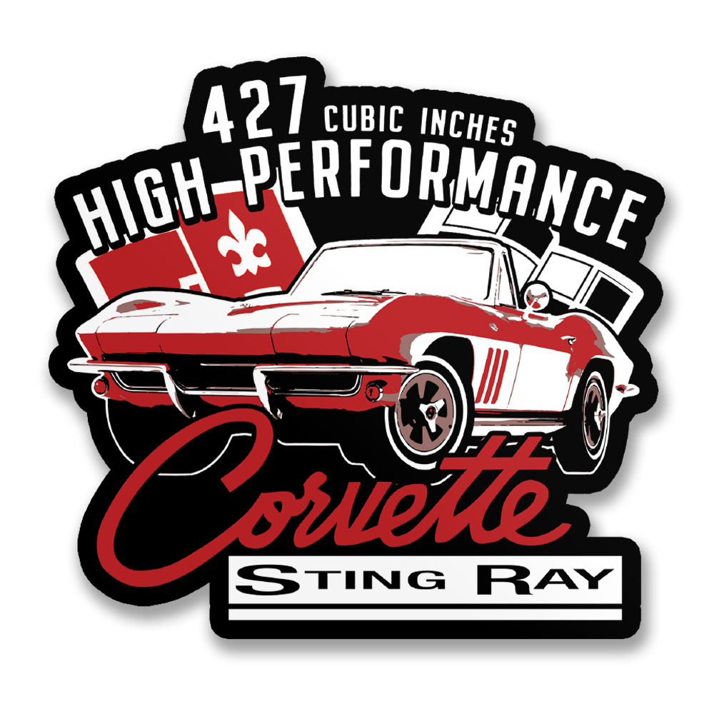 Corvette High Performance Sticker
