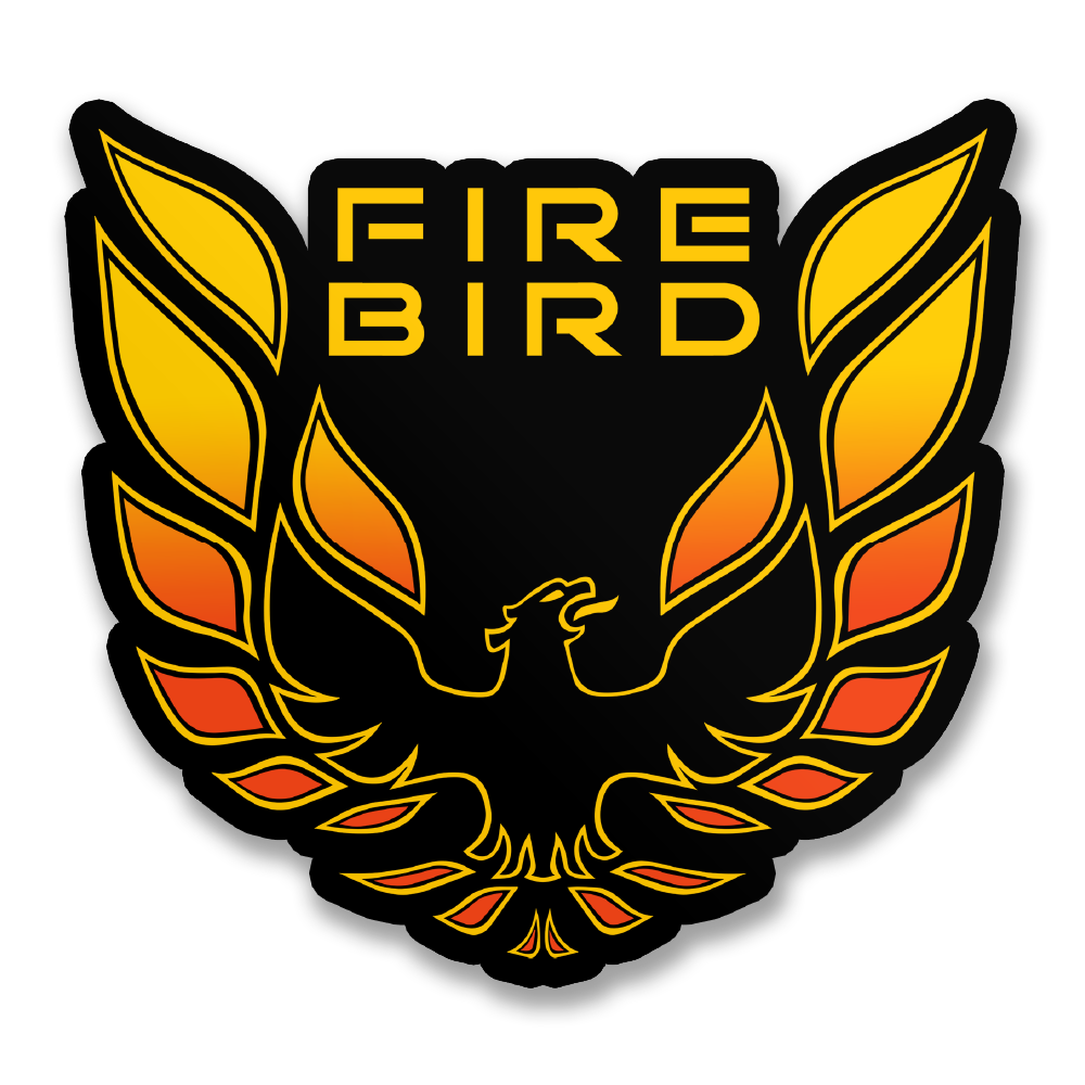 Pontiac Firebird Logo Sticker