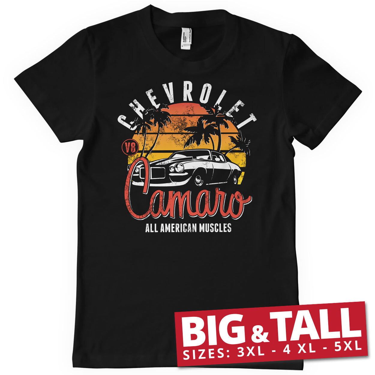 Chevrolet Camaro Sunset Big & Tall T-Shirt