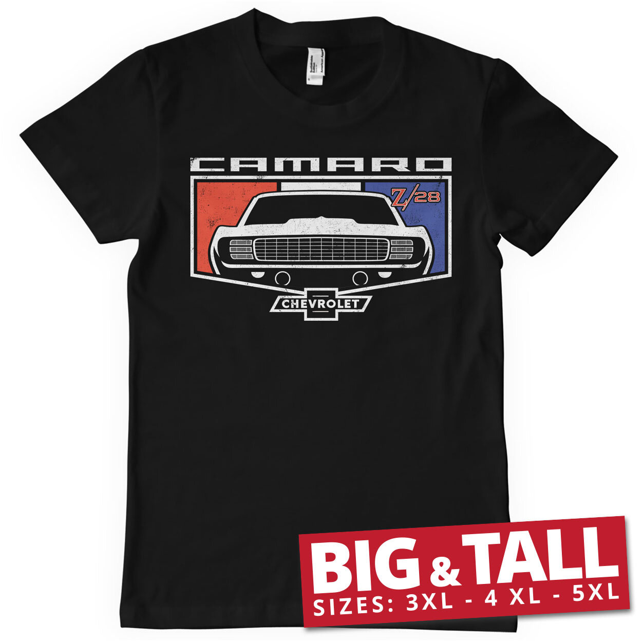Chevrolet Camaro Emblem Big & Tall T-Shirt