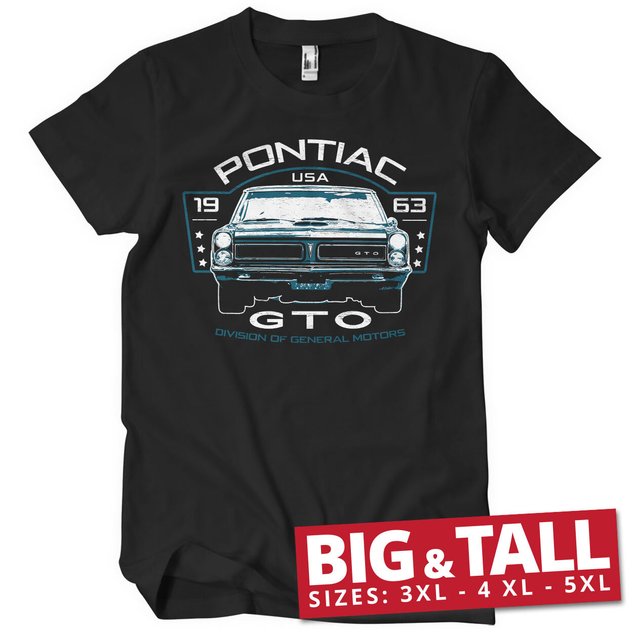 Pontiac GTO Big & Tall T-Shirt
