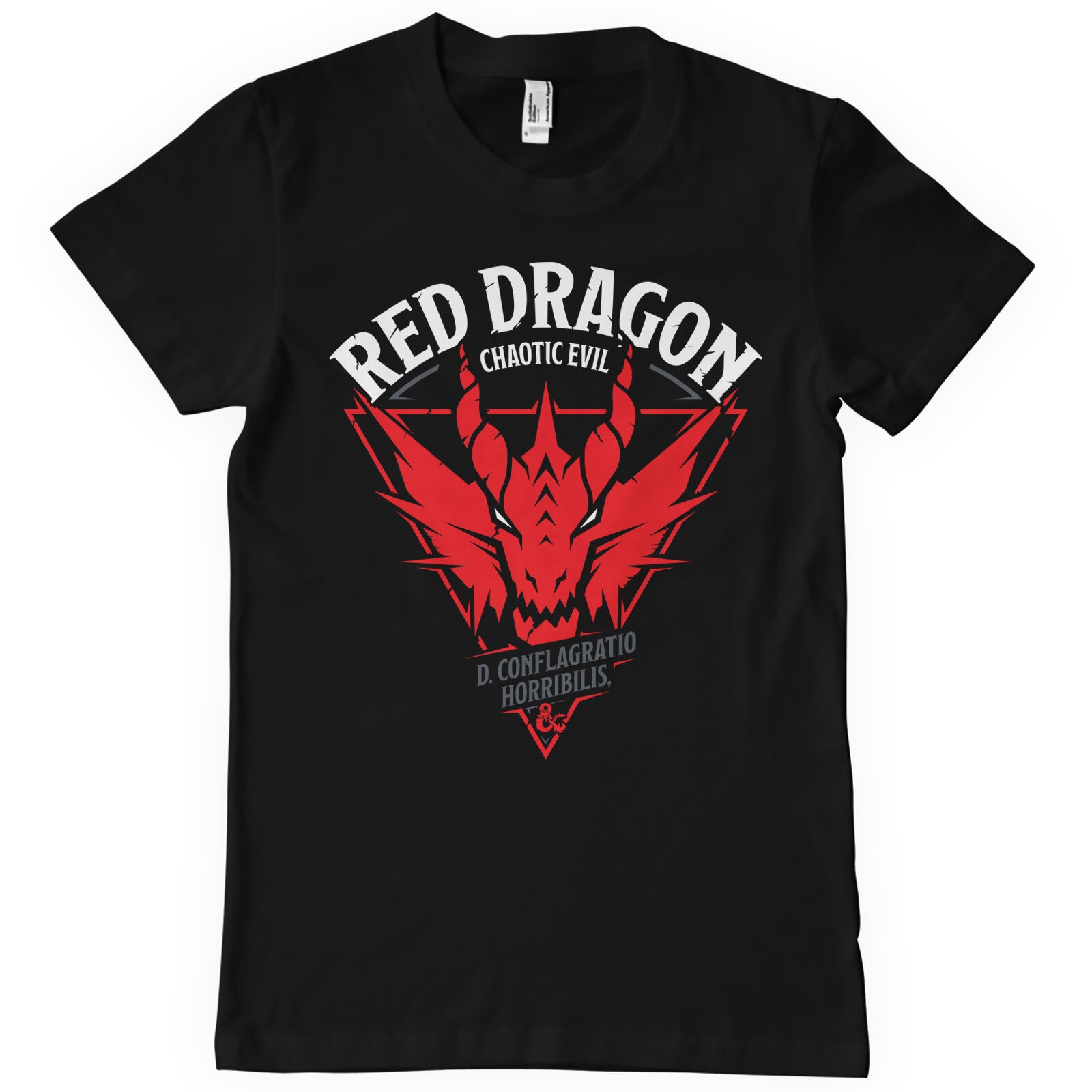 Red Dragon - Chaotic Evil T-Shirt