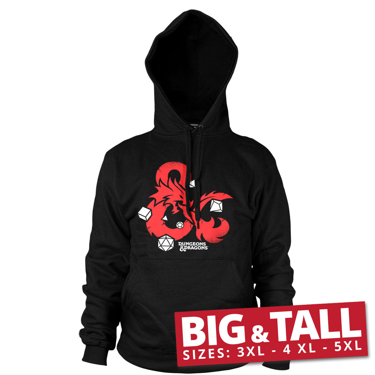 D&D - Dices Big & Tall Hoodie