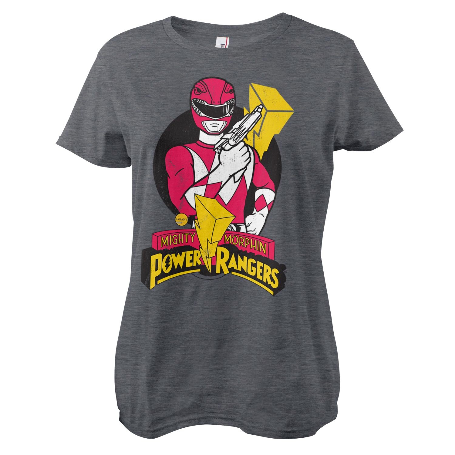 Power Rangers - Red Ranger Pose Girly Tee