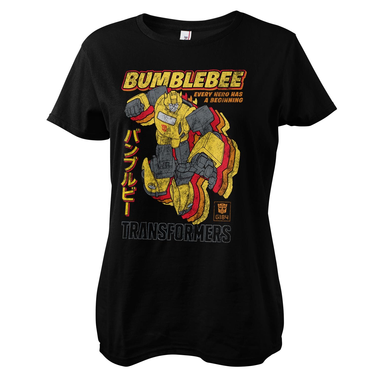 Bumblebee - Every Hero Has A Beginning Girly Tee
