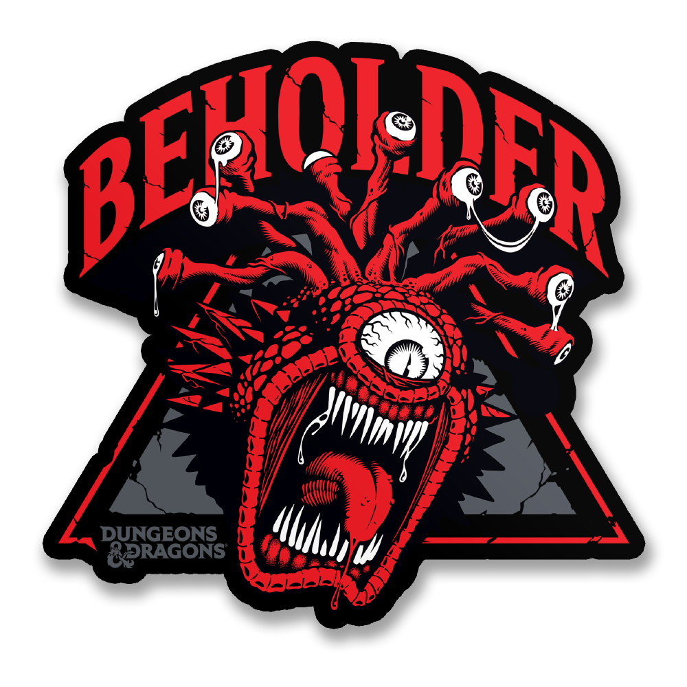D&D Beholder Sticker