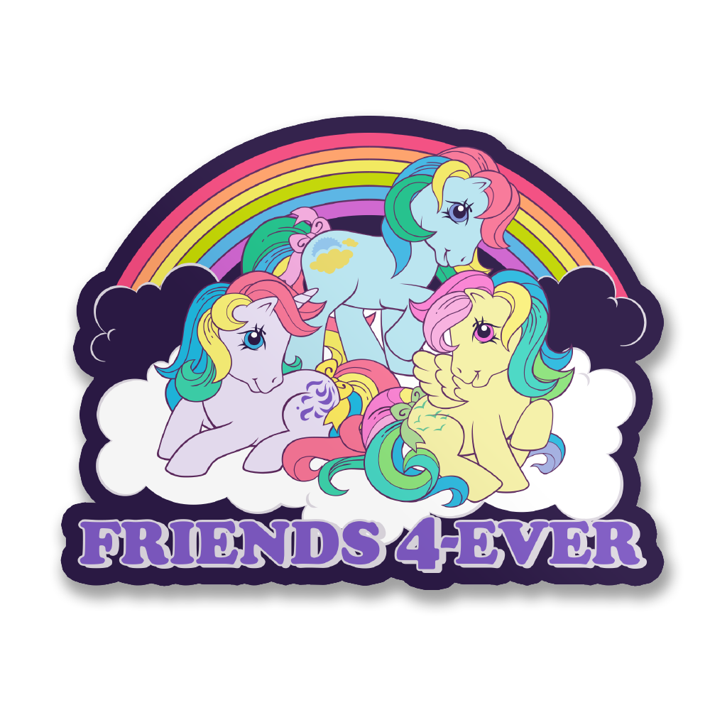 Friends 4Ever Sticker