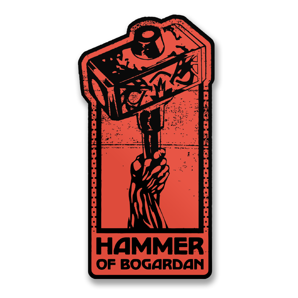 Hammer Of Bogardan Sticker