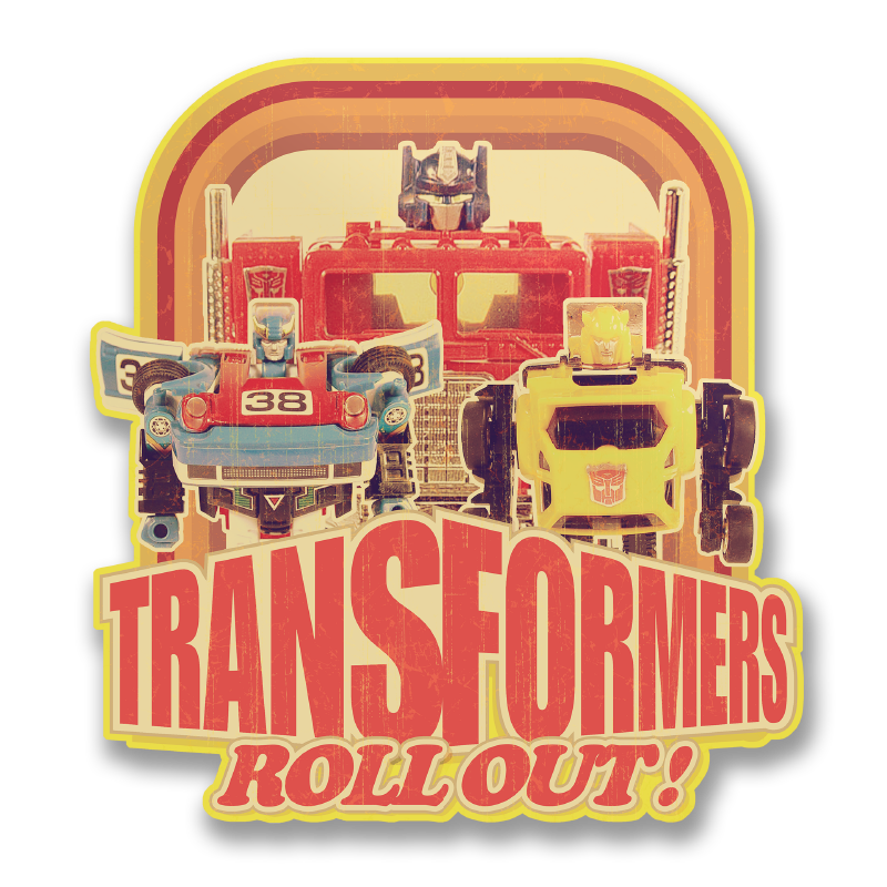 Transformers Roll Out! Sticker