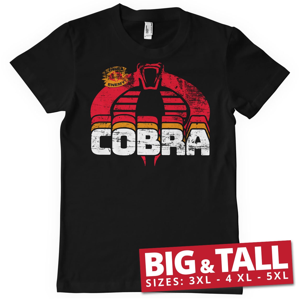 Cobra Enemy Big & Tall T-Shirt