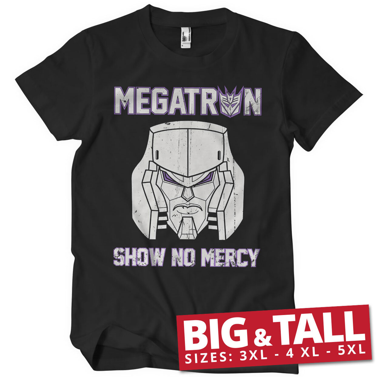Megatron - Show No Mercy Big & Tall T-Shirt