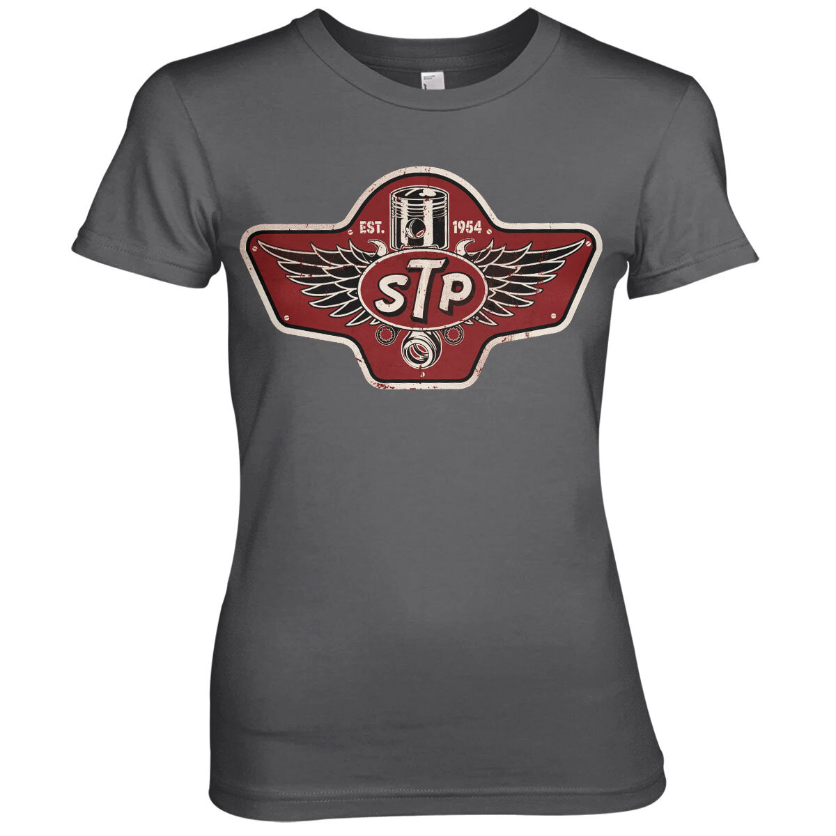STP Piston Emblem Girly Tee