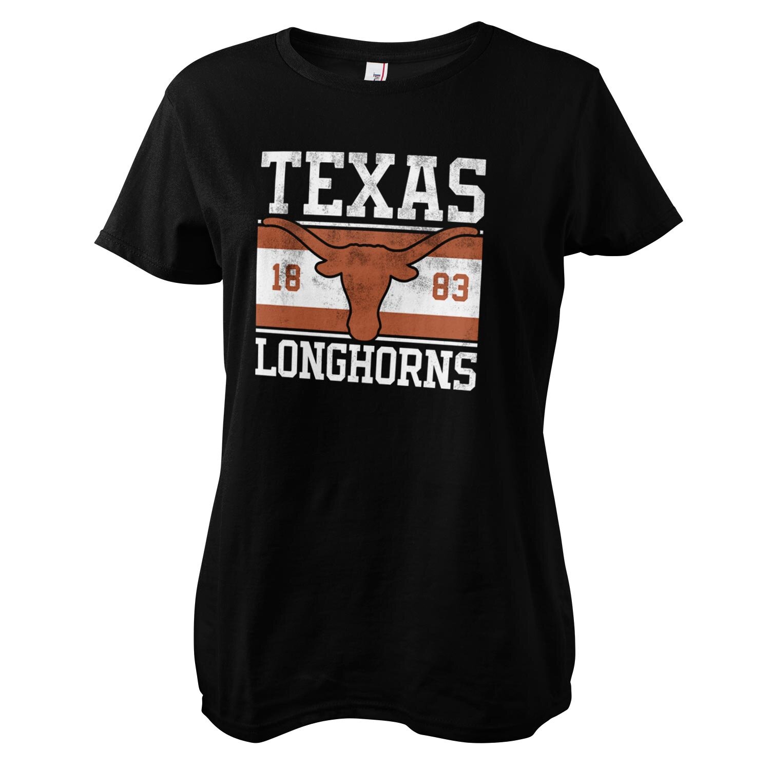 Texas Longhorns Flag Girly Tee