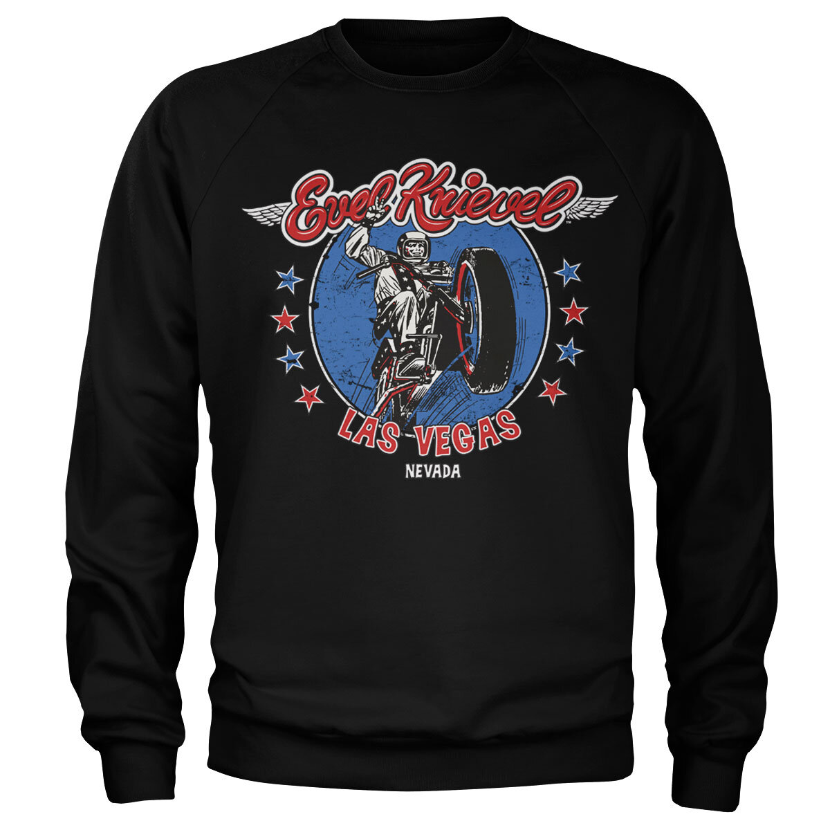 Evel Knievel In Las Vegas Sweatshirt