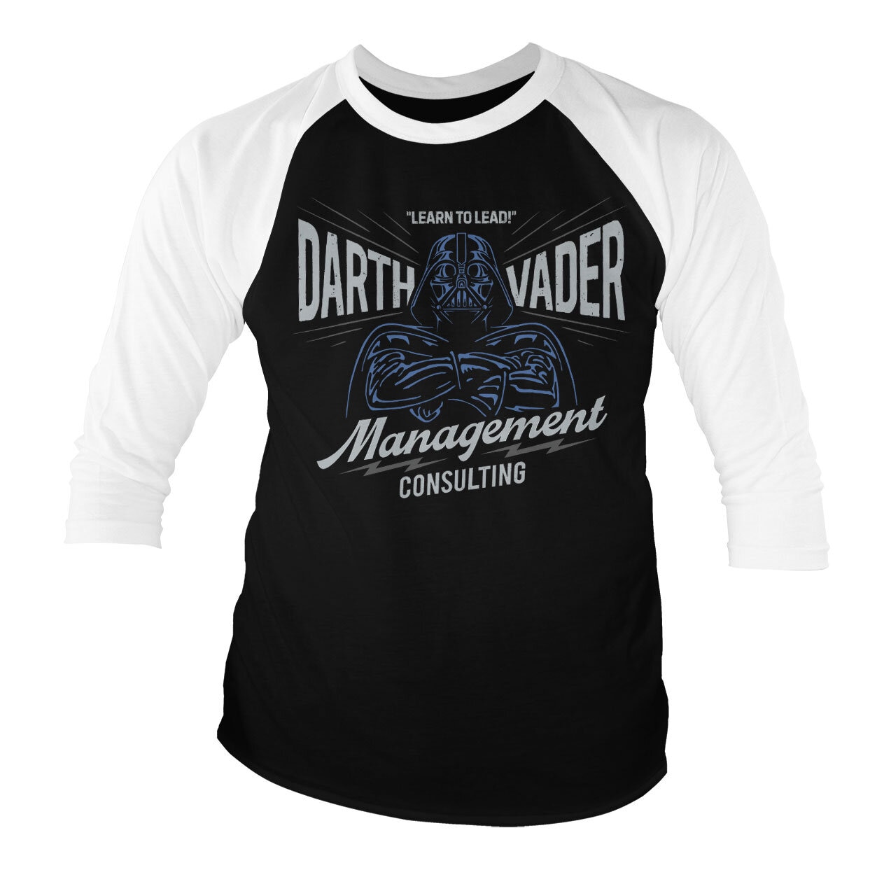 Darth Vader Management Consulting Baseball 3/4 Sleeve Tee