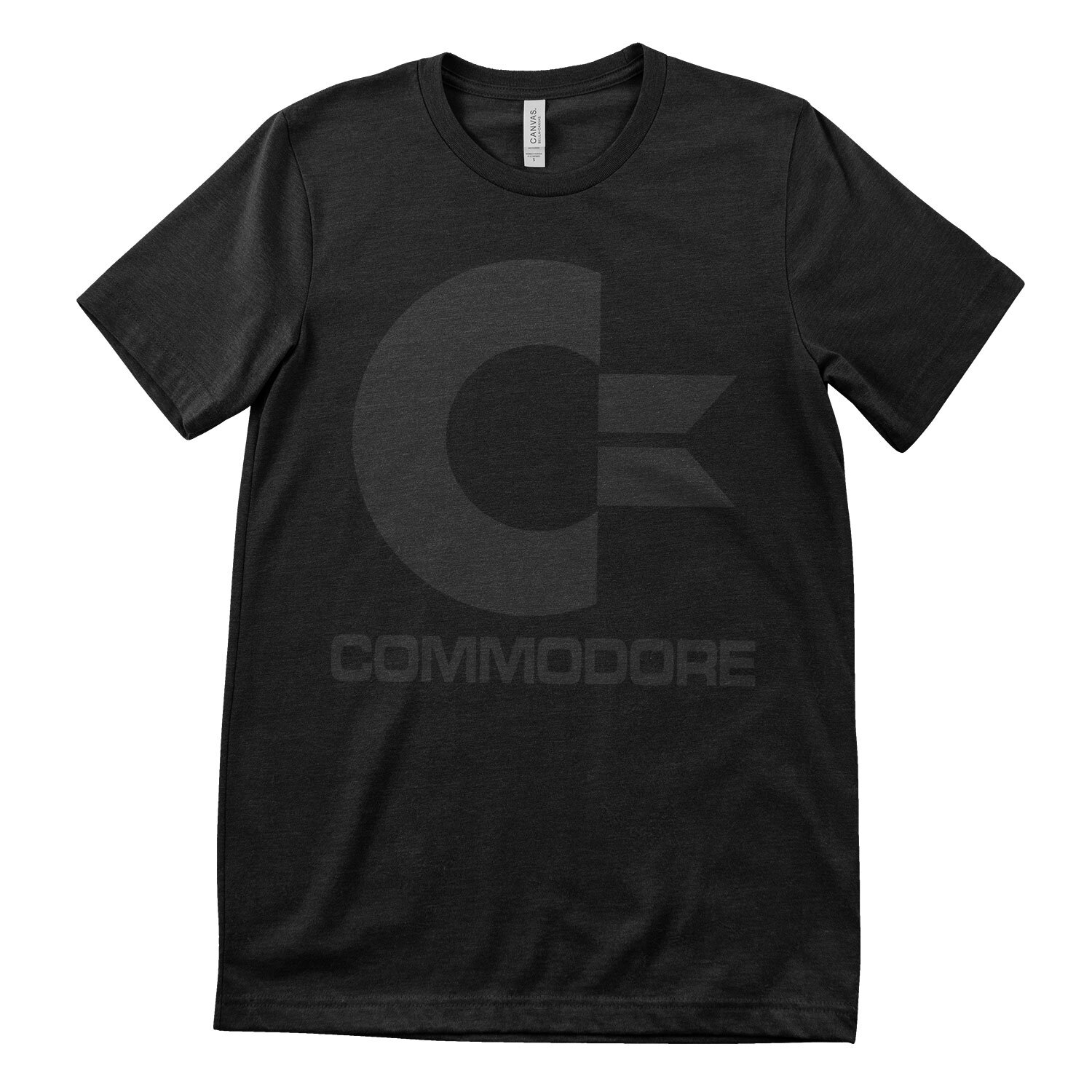 Commodore Black Logo T-Shirt