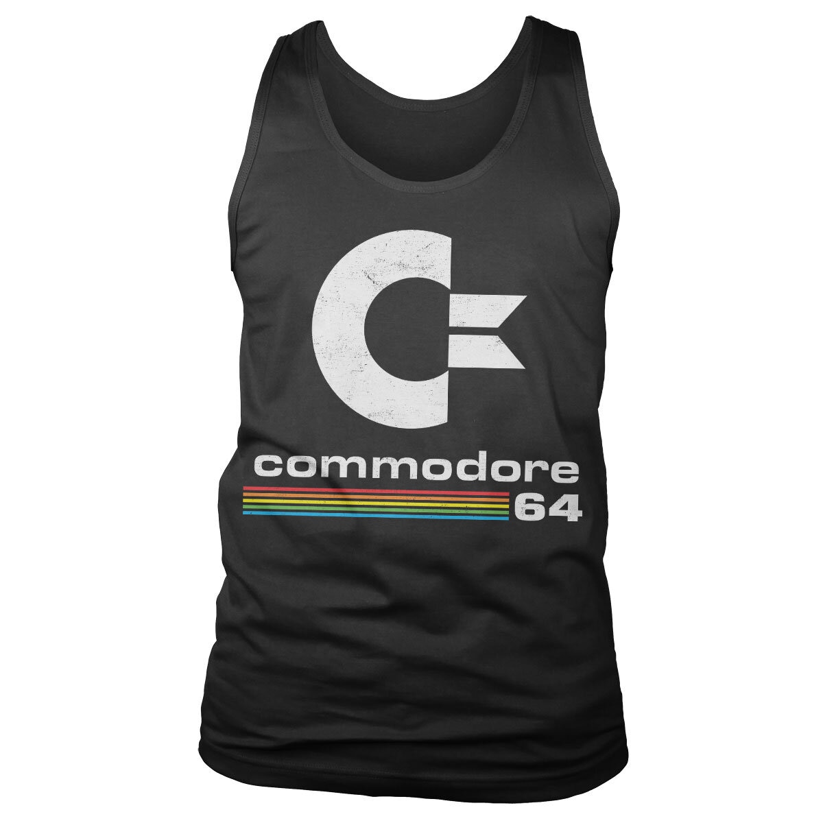 Commodore 64 Washed Logo Tank Top