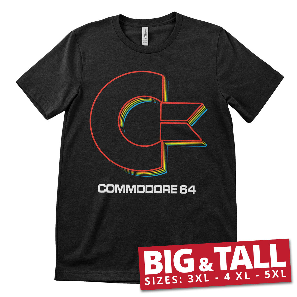 Commodore Spectrum Logo Big & Tall T-Shirt