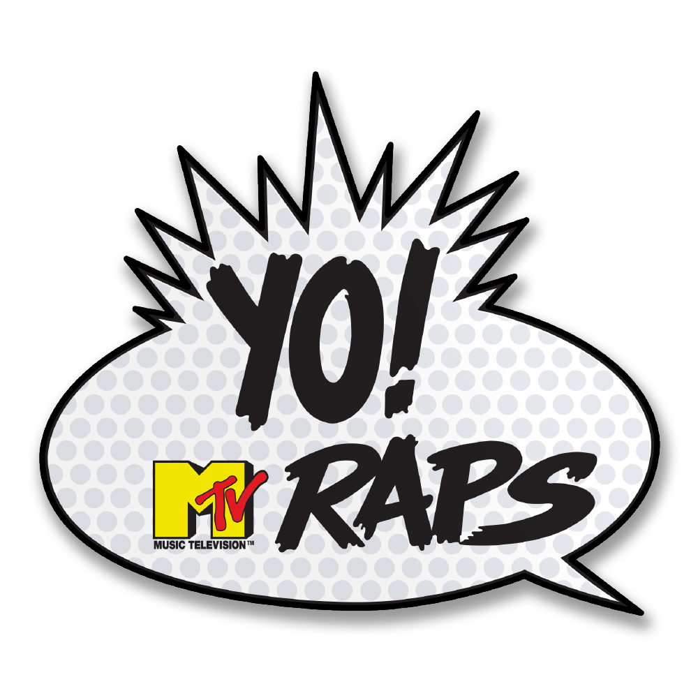 YO! MTV Raps Sticker