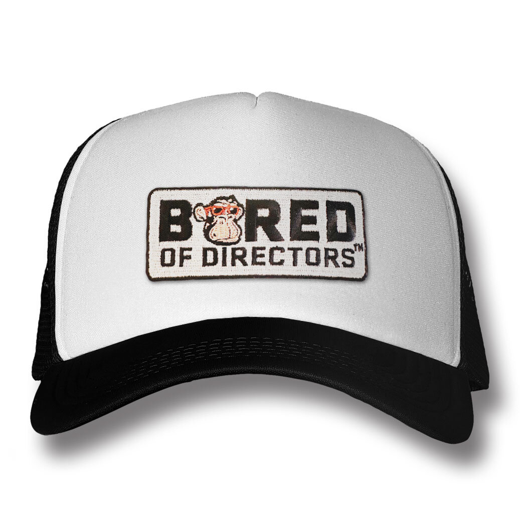 Bored Of Directors Logo Trucker Cap